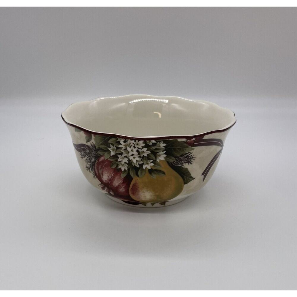 222 Fifth Yuletide Celebration Bowl Fine China